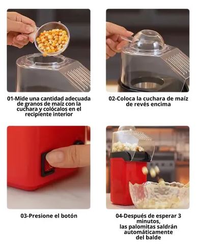 Crispy Pop!:🔥 Olvídate del Microondas: Prepara Snacks Sanos al Instante 🍿