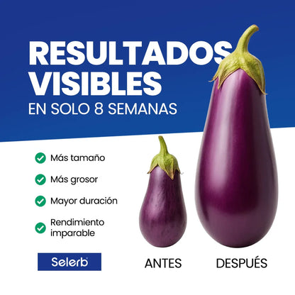 Selerb NAD+ 60 cápsulas | Recupera tu potencia y energía en la cama, en 2 semanas. Contiene: NAD+, RESVERATROL, COQ10, L-ARGININA, L-CITRULINA, SAW PALMETTO.