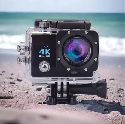 🎥 Go Cam Ultra Pro™ 4K: Graba como un profesional, vive como un aventurero