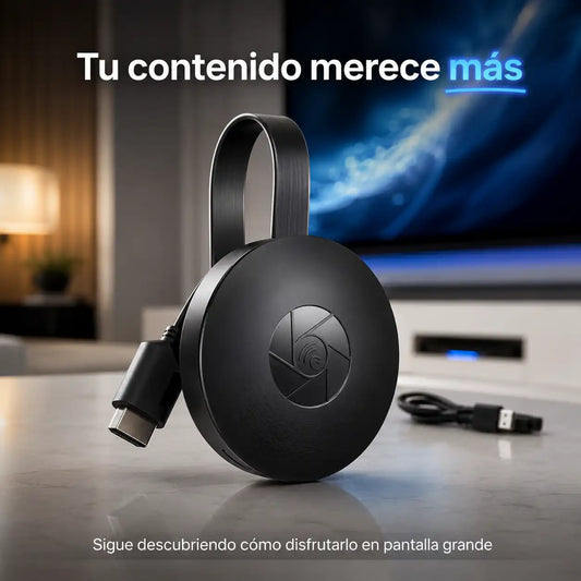 Duplicador de Pantalla para TV — Disfruta contenido en pantalla grande