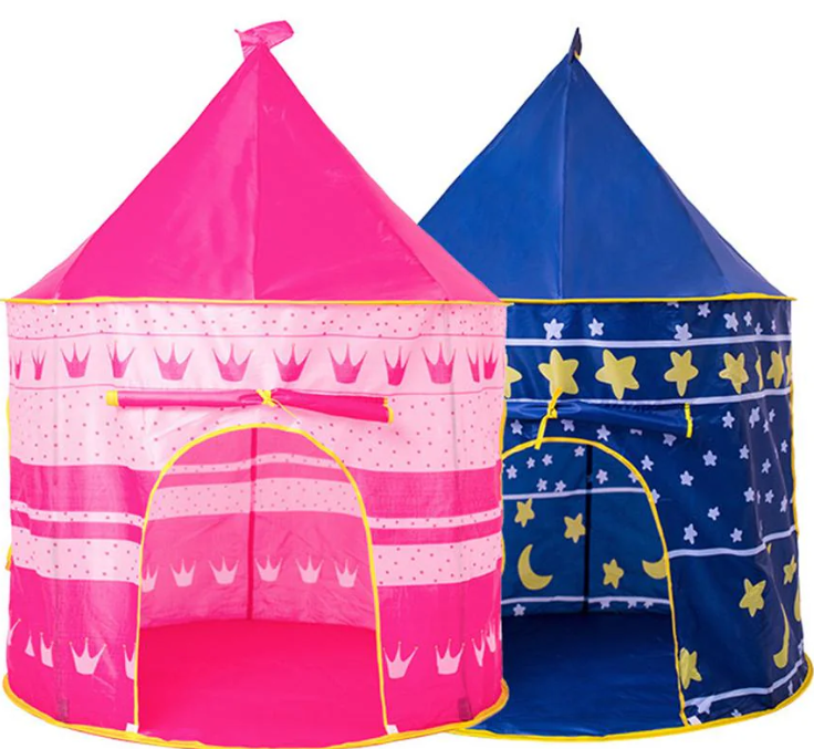 CARPA CASTILLO DE JUEGO 3 PERSONAS PLEGABLE PORTÁTIL PARA NIÑOS Y NIÑAS
