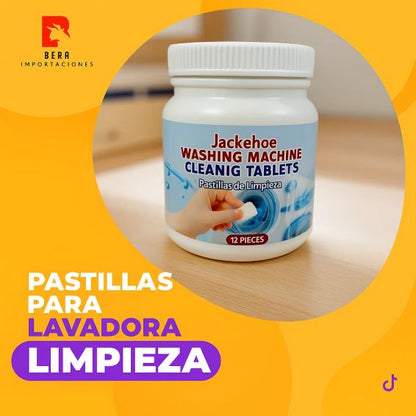 WashClean Pro™:🌀✨ Mantén tu Lavadora Siempre Impecable y sin Olores