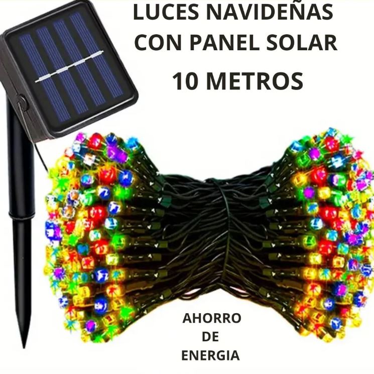 LuzMágica Solar™:¡Ahorra energía con luces solares que se cargan de día y brillan de noche!
