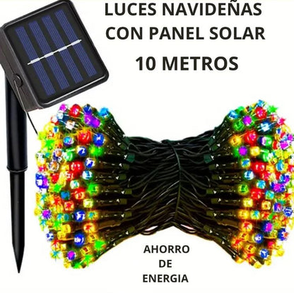 LuzMágica Solar™:¡Ahorra energía con luces solares que se cargan de día y brillan de noche!