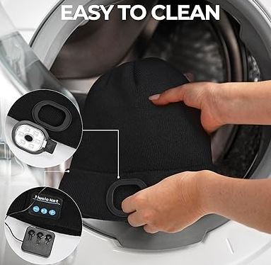 🧢🎶 PowerBeanie Pro: Mantente abrigado, iluminado y conectado este invierno ❄️