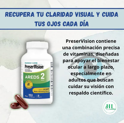 PreserviVisión+™:👀✨ Dile adiós al cansancio visual con una cápsula diaria💊🧿