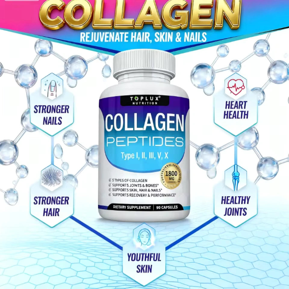 COLLAGEN COMPLEX, COLLAGEN PEPTIDE TYPE I, II, III, V, X