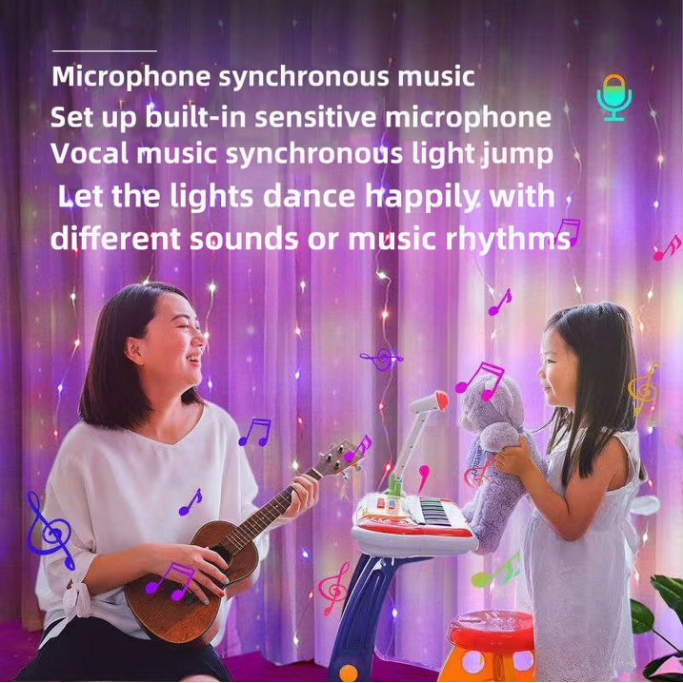 Transforma Tu Hogar con Luces Smart RGB – Música, Colores y Control Total🌈