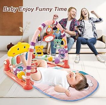 Alfombra Mágica 7 en 1:🎹👣 ¡Tu bebé aprenderá, jugará y crecerá al mismo tiempo!