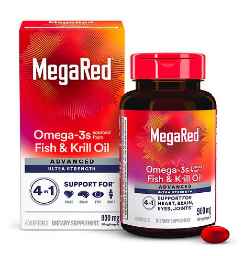 Mega Red Omega 3: poco rendimiento, y tamaño chiquito