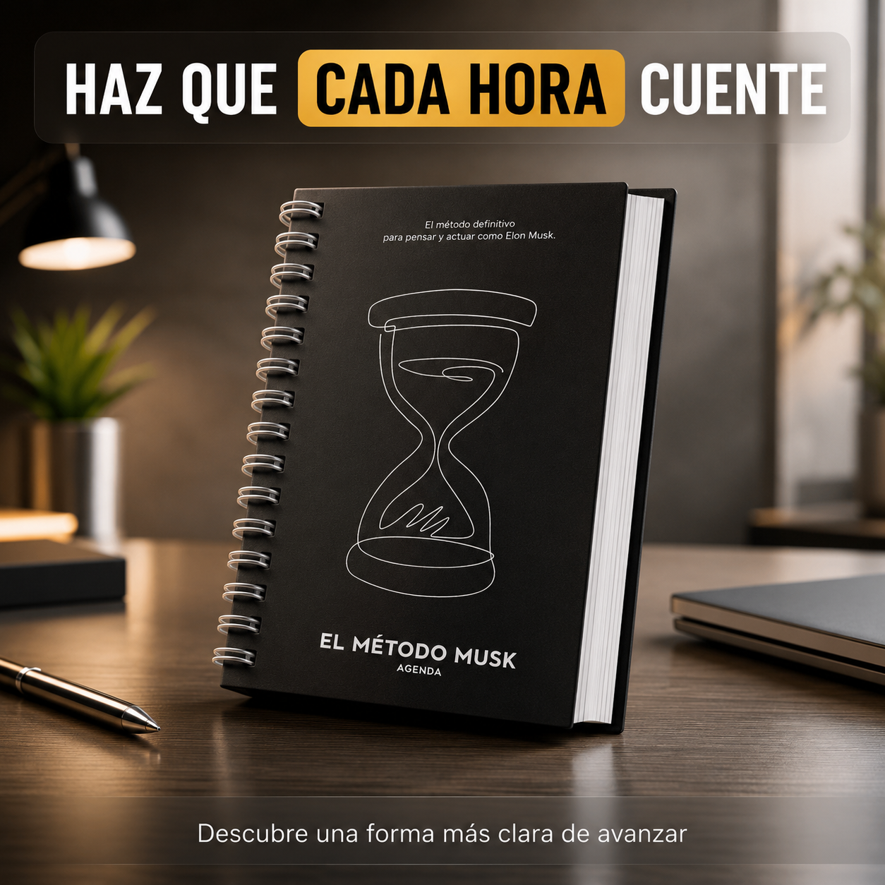 Agenda Planificadora de Productividad con Time-Boxing — Convierte tus metas en acción
