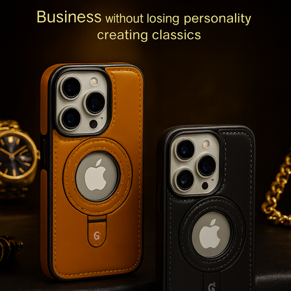 MagnoCase™: Funda de cuero de alta gama para Iphone 🧲🔥