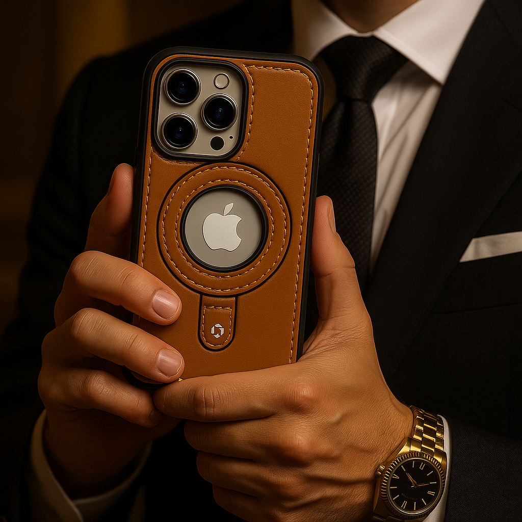 MagnoCase™: Funda de cuero de alta gama para Iphone 🧲🔥