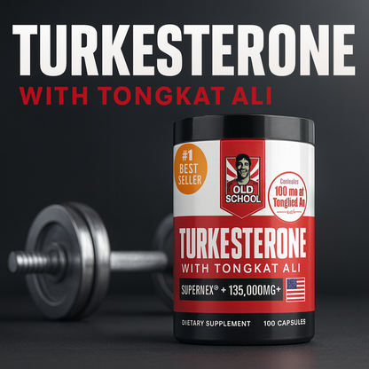 Suplemento Natural de testosterona para hombres – Turkesterona 1500 mg de potencia máxima con Tongkat Ali y BioPerine® + Músculo, recuperación y resistencia 🍆 – 120 cápsulas