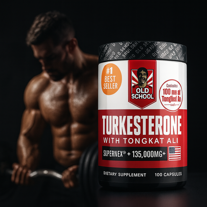 Suplemento Natural de testosterona para hombres – Turkesterona 1500 mg de potencia máxima con Tongkat Ali y BioPerine® + Músculo, recuperación y resistencia 🍆 – 120 cápsulas