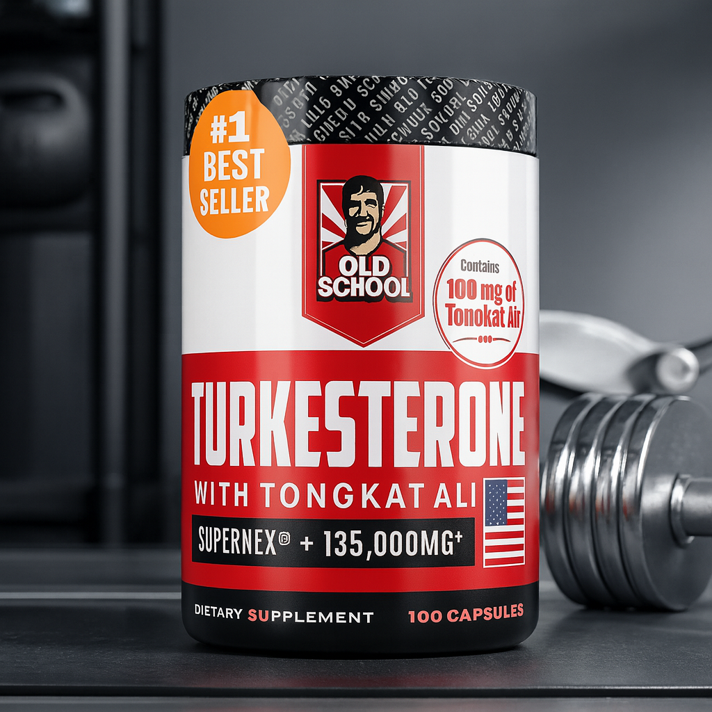 Suplemento Natural de testosterona para hombres – Turkesterona 1500 mg de potencia máxima con Tongkat Ali y BioPerine® + Músculo, recuperación y resistencia 🍆 – 120 cápsulas