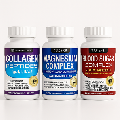PACK BIENESTAR 360 – Colágeno + Magnesio + Control de Azúcar