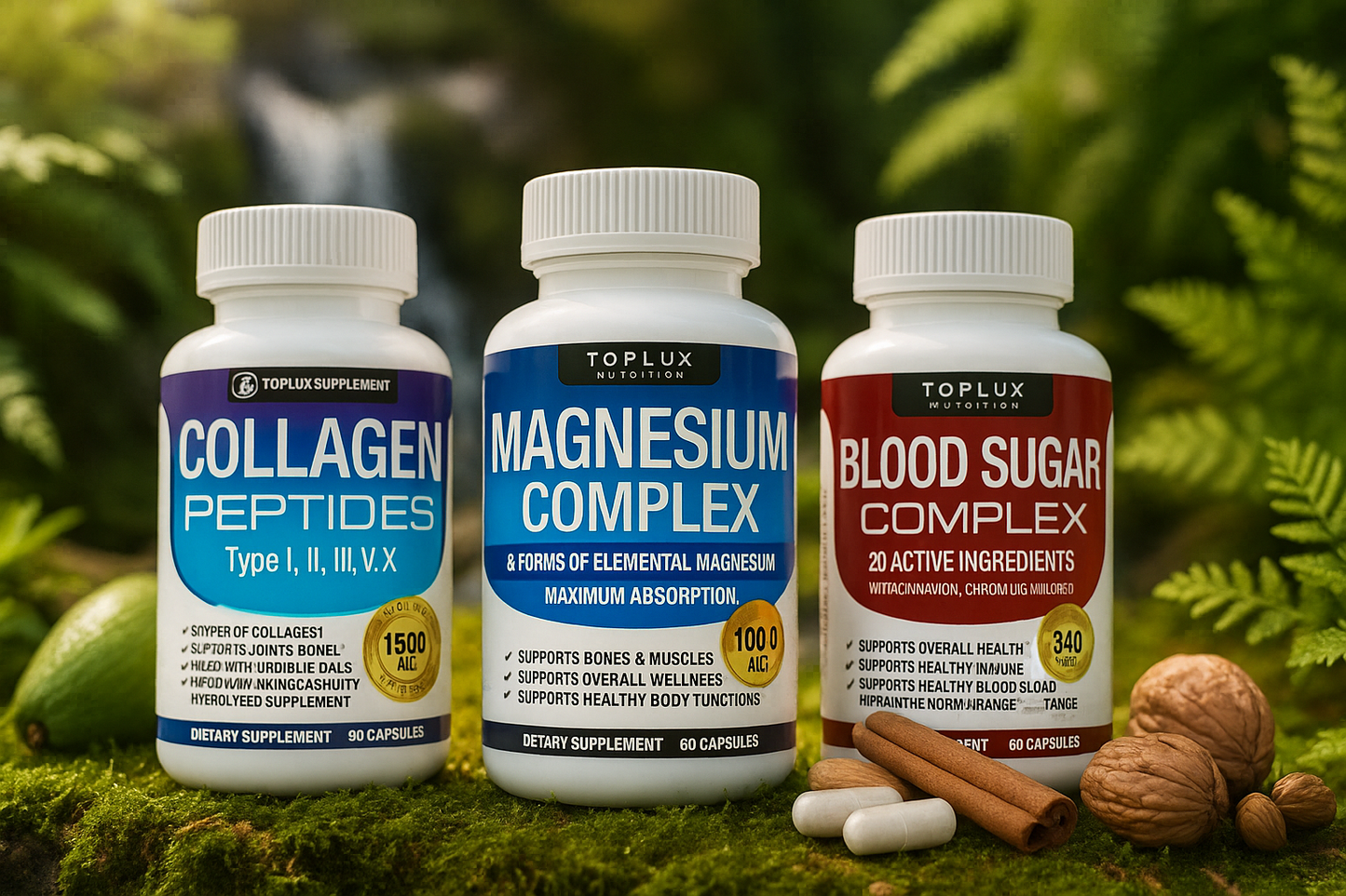 PACK BIENESTAR 360 – Colágeno + Magnesio + Control de Azúcar