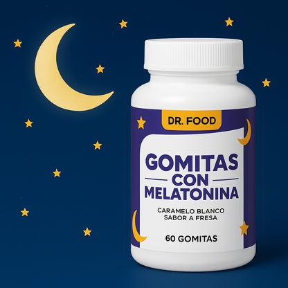 Gomitas de melatonina para dormir mejor