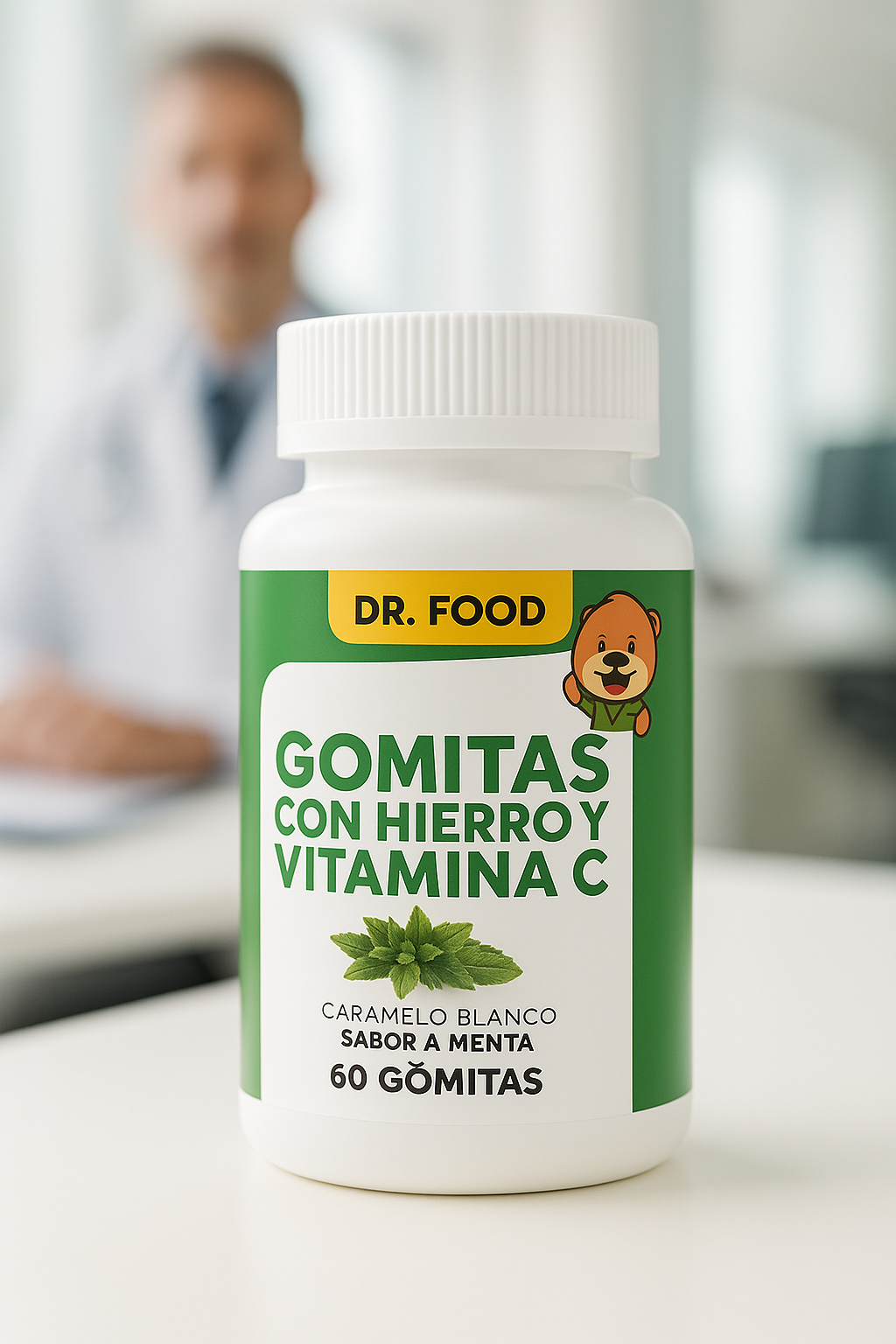 Gomitas con hierro y vitamina c
