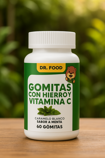 Gomitas con hierro y vitamina c