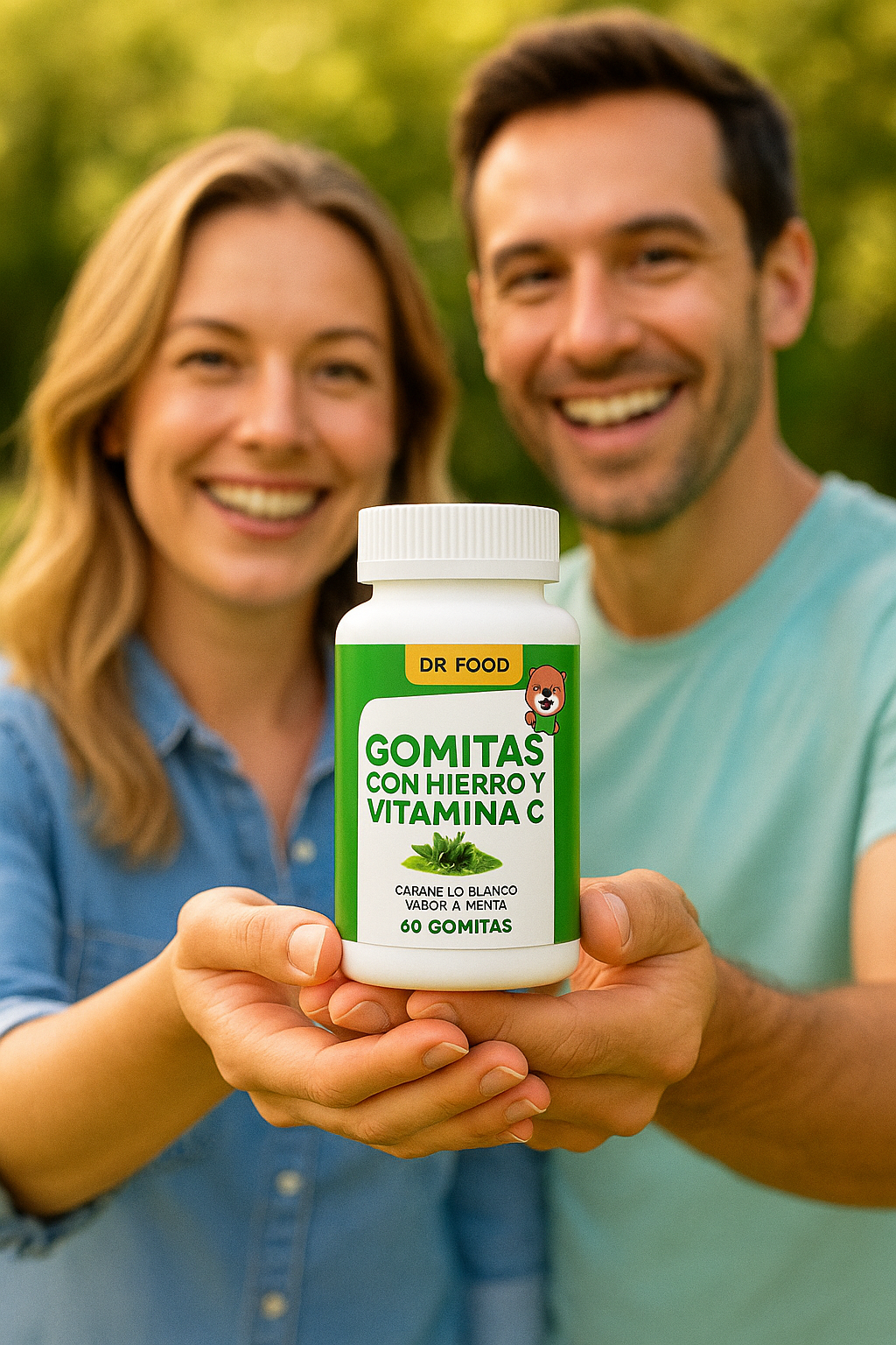 Gomitas con hierro y vitamina c