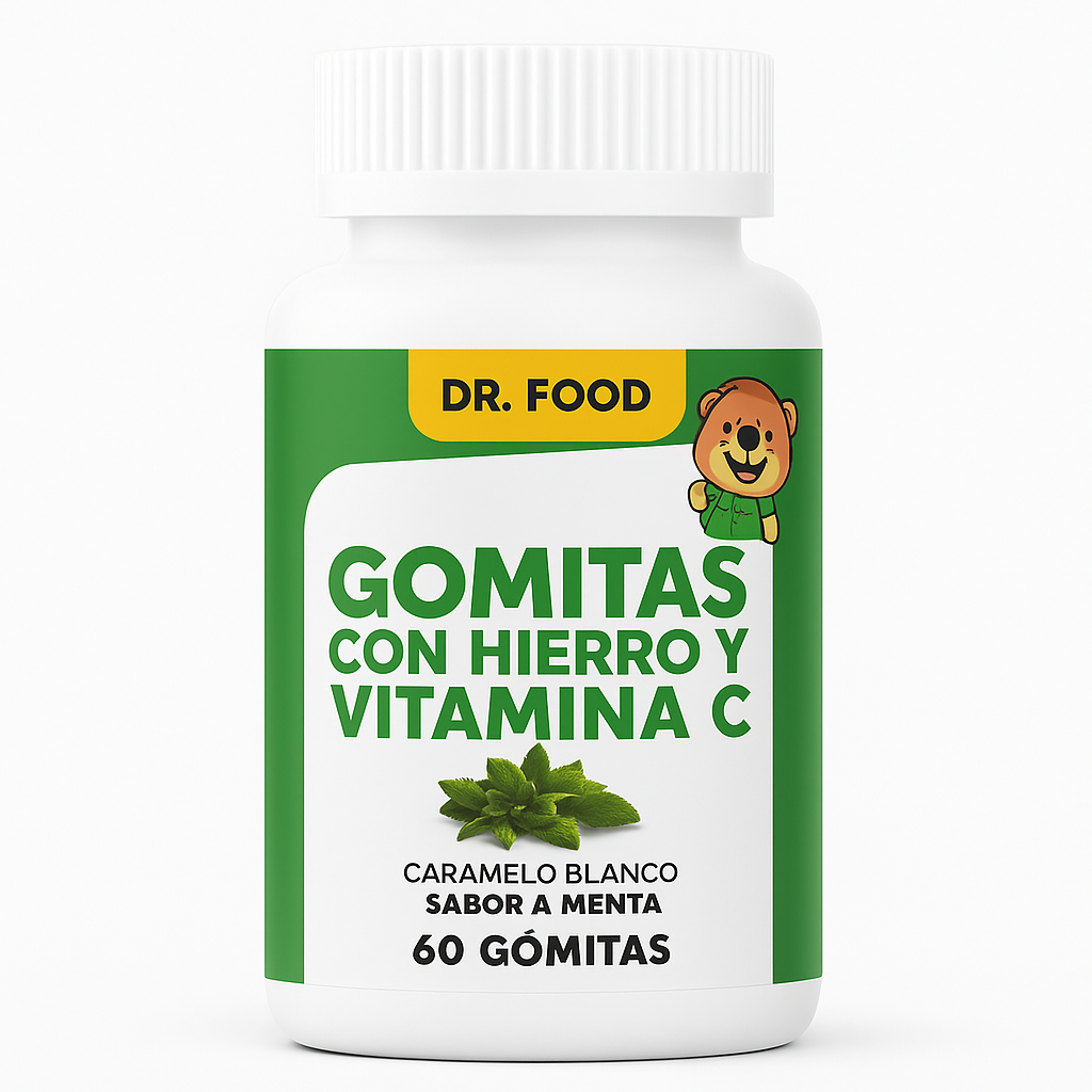 Gomitas con hierro y vitamina c