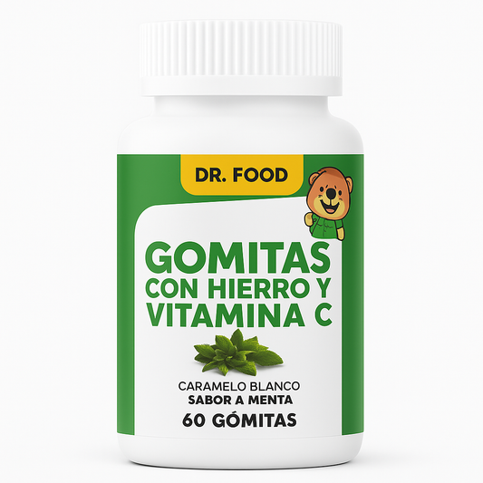 Gomitas con hierro y vitamina c