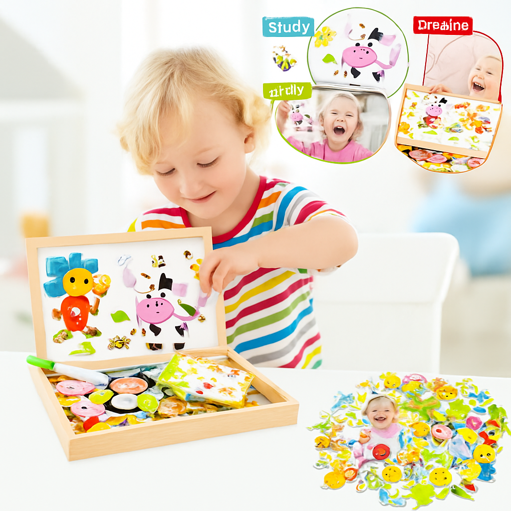 Pizarra magnetica didacctica para niños