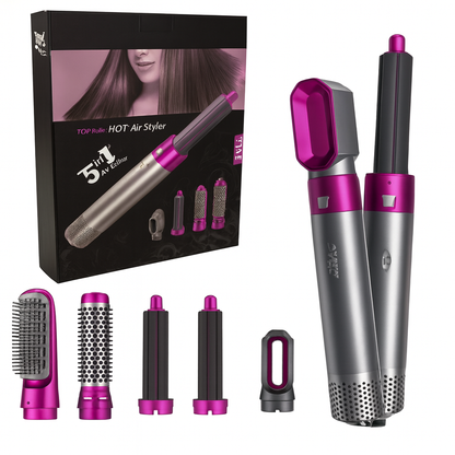 Cepillo secador de cabello 5 en 1