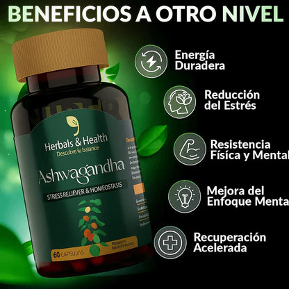 Ashwagandha, Recupera tu calma natural con Ashwagandha 🌱