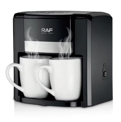 Cafetera Doble RAF R.115 — 2 Tazas en Minutos, Sabor de Barista ☕⚡