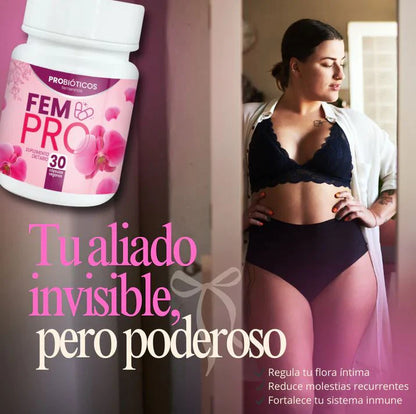 FemPro™:🌸 Equilibra tu salud íntima, digestiva y hormonal con un solo suplemento