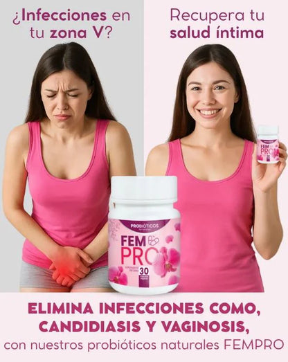 FemPro™:🌸 Equilibra tu salud íntima, digestiva y hormonal con un solo suplemento