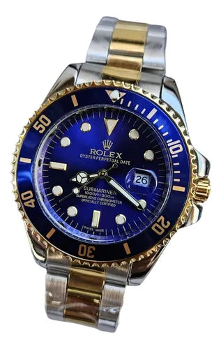 Reloj de Lujo Estilo Submariner Bluesy Automático