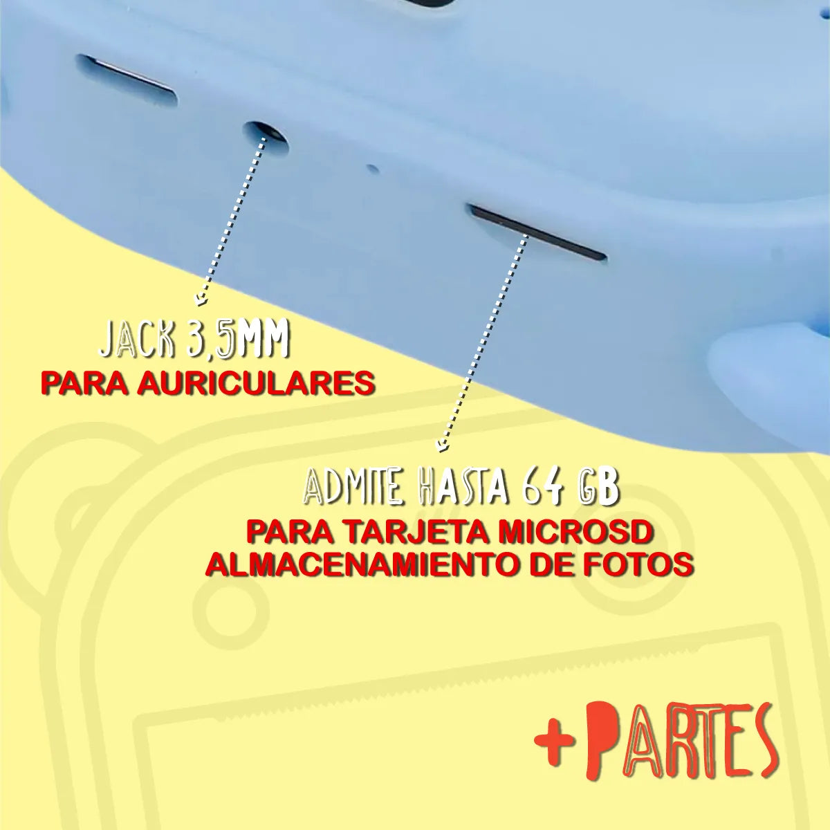 Cámara instantánea para niños