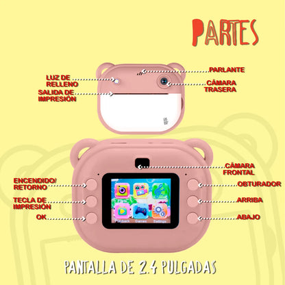 Cámara instantánea para niños