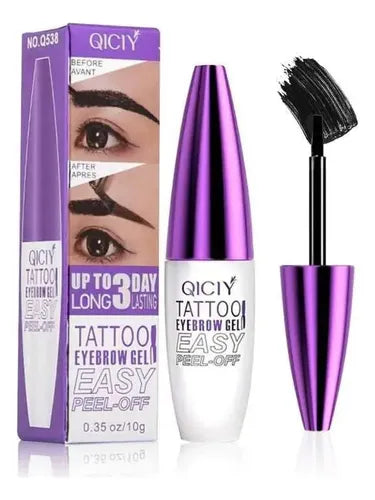 Qiciy Tattoo Eyebrow: Tinte duradero para cejas