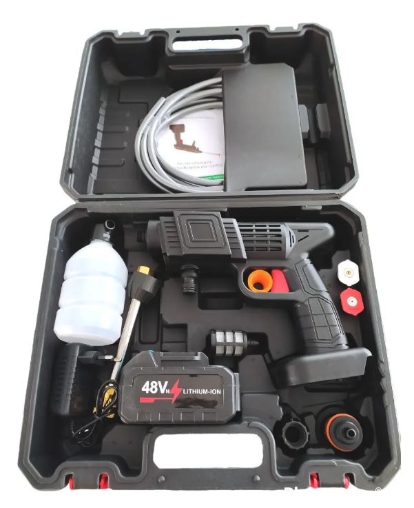 HydroForce Pro:🧼 Hidrolavadora sin enchufe, sin esfuerzo y con toda la potencia