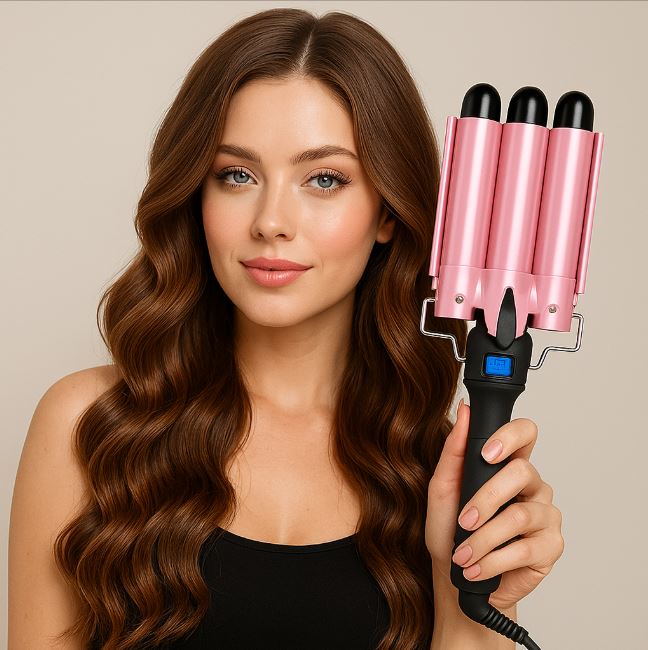 Ondessa™ – Rizador Automático Profesional de Cerámica de Tres Barriles