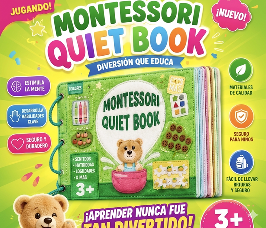 Libro osito montessori