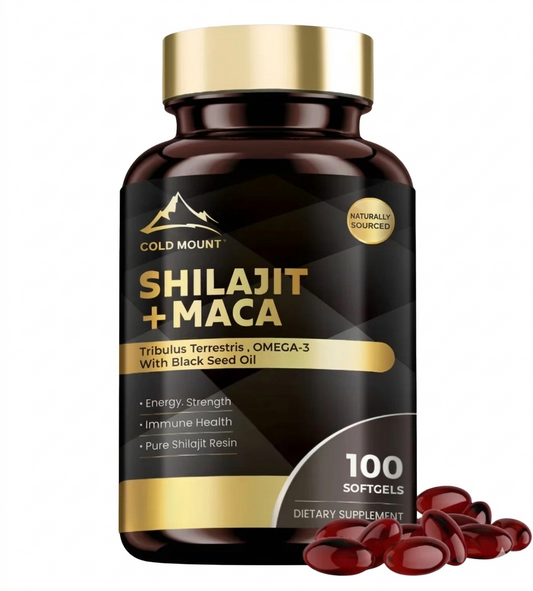 Suplemento Shilajit Maca: hombres con poco rendimiento