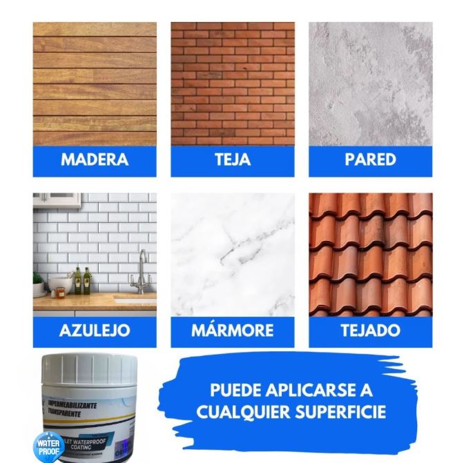 LLUVIA CERO™:🛡💧 Sellado Invisible: Impermeabiliza sin Cambiar la Estética