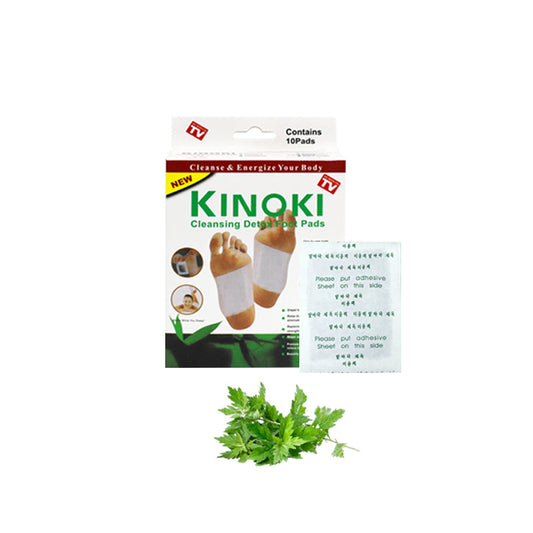 Parches Detox Kinoki: pies inflamados e intoxicados