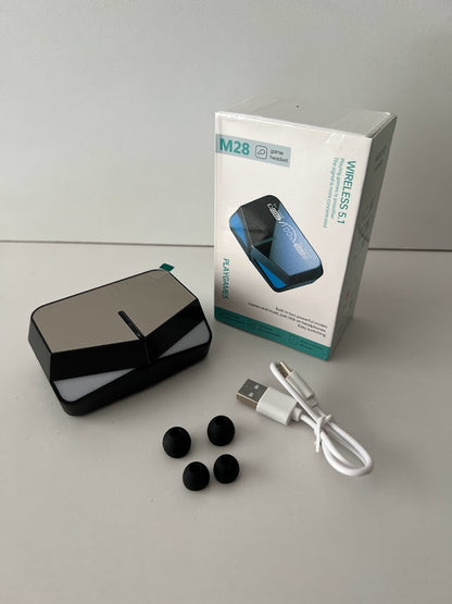 Auriculares inalámbricos antirruido Bluetooth 5.3 M28