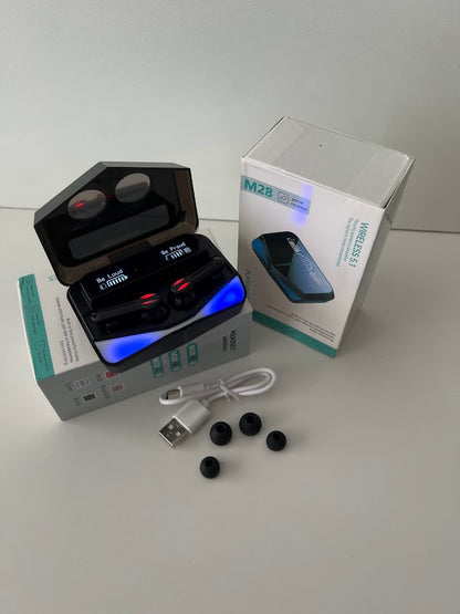 Auriculares inalámbricos antirruido Bluetooth 5.3 M28