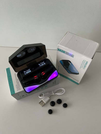 Auriculares inalámbricos antirruido Bluetooth 5.3 M28