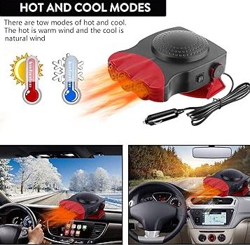 AutoHeat Pro:🧊➡️🔥 ¡Desempaña, descongela y arranca sin demoras!