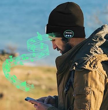 🧢🎶 PowerBeanie Pro: Mantente abrigado, iluminado y conectado este invierno ❄️