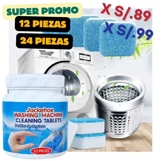 WashClean Pro™:🌀✨ Mantén tu Lavadora Siempre Impecable y sin Olores